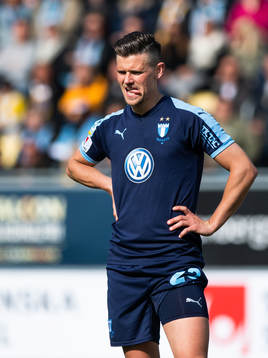 Malmö FFs Marcus Antonsson deppar