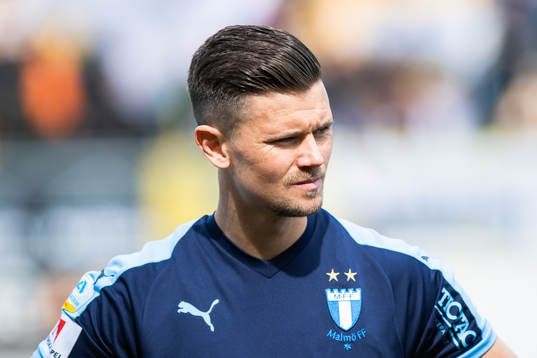 Malmö FFs Marcus Antonsson vid line up