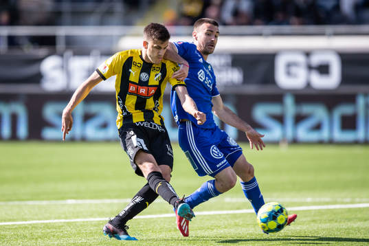 Häckens Alexander Jeremejeff gör 1-0