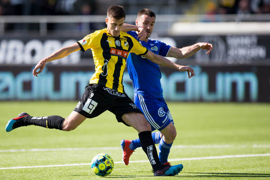 Häckens Alexander Jeremejeff gör 1-0