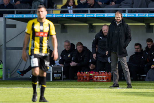 Häckens tränare Andreas Alm
