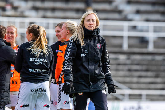 Kristianstads tränare Elisabet Gunnarsdottir