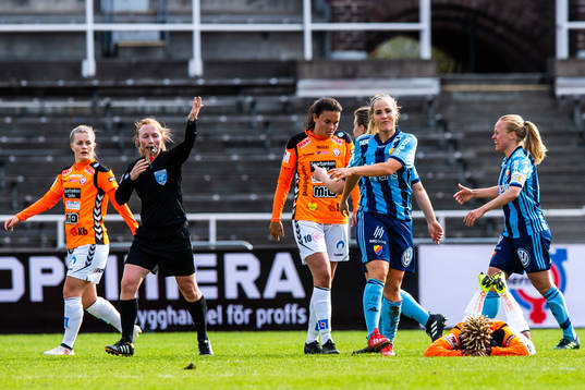 Djurgårdens Irma Helin  reagerar på domslut