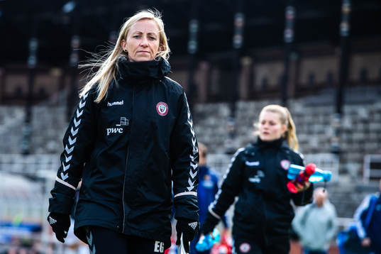 Kristianstads tränare Elisabet Gunnarsdottir