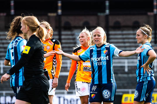 Djurgårdens Mia Jalkerud reagerar på domslut