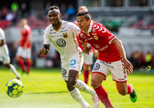 Kalmars Romário Pereira Sipião och Östersunds Samuel