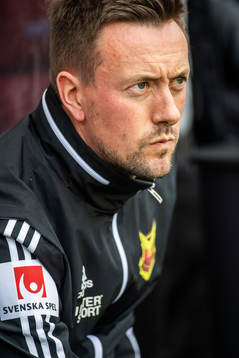 Östersunds tränare Ian Burchnall