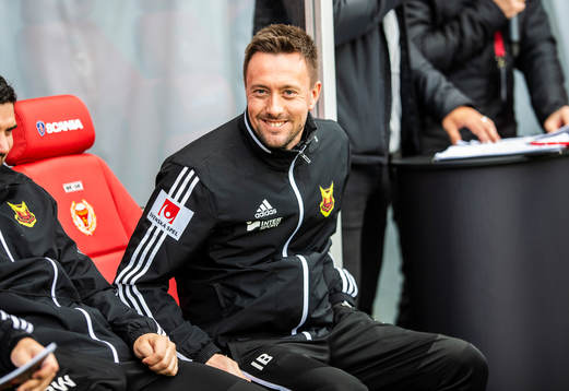 Östersunds tränare Ian Burchnall