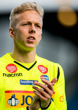 Goalkeeper Walter Viitala of Sandefjord
