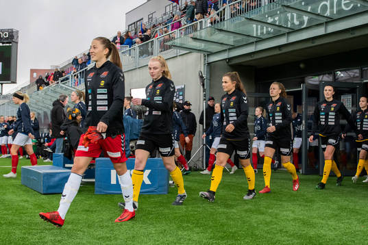 Goalkeeper Cecilie Fiskerstrand of LSK Kvinner