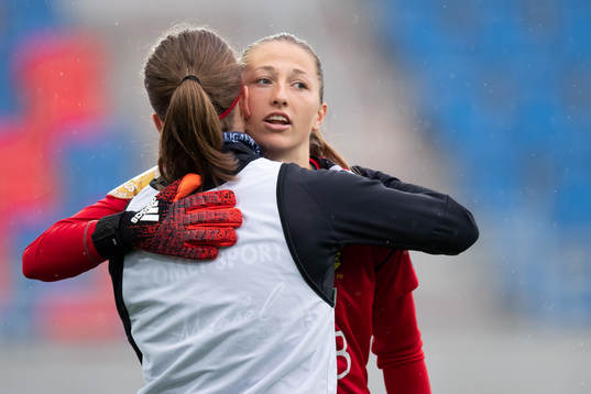 Goalkeeper Cecilie Fiskerstrand of LSK Kvinner