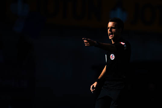 Referee Svein Tore Sinnes