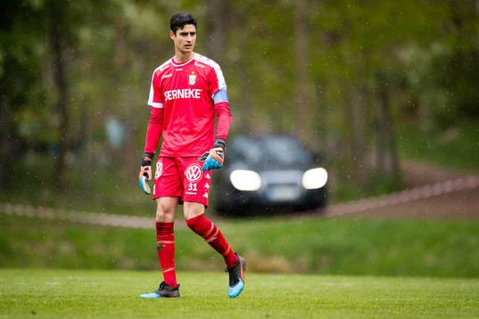 IFK Göteborgs målvakt Tom Amos