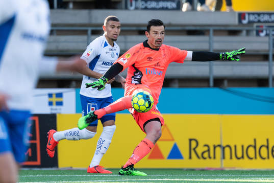 Elfsborgs målvakt Kevin Stuhr Ellegaard