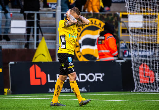 Elfsborgs Samuel Holmén deppar