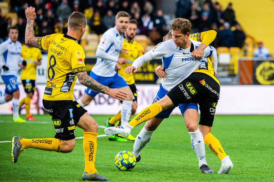 IFK Norrköpings Alexander Fransson och Elfsborgs Samuel
