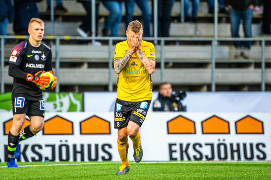 Elfsborgs Samuel Holmén deppar