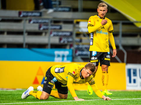 Elfsborgs Joakim Nilsson och Simon Strand deppar