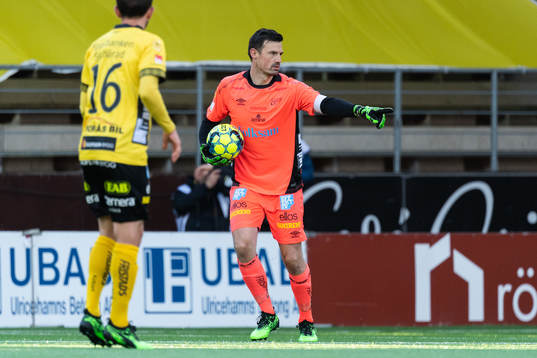 Elfsborgs målvakt Kevin Stuhr Ellegaard