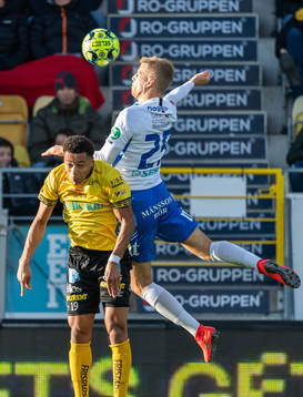 Elfsborgs Kevin Kabran  och IFK Norrköpings Filip