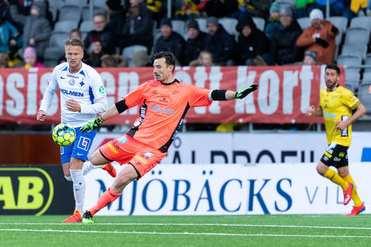 Elfsborgs målvakt Kevin Stuhr Ellegaard