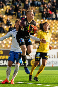 IFK Norrköpings målvakt Isak Pettersson