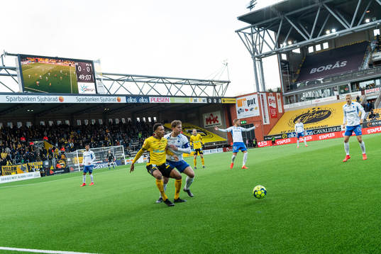 Elfsborgs Kevin Kabran  och IFK Norrköpings Alexander