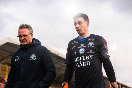 Trelleborgs målvakt Andreas Beck Larsen