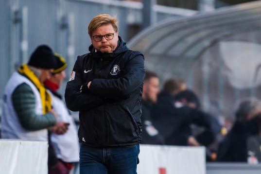 Trelleborgs tränare Peter Swärdh