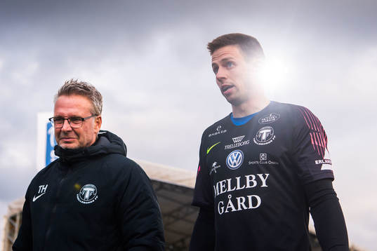 Trelleborgs målvakt Andreas Beck Larsen