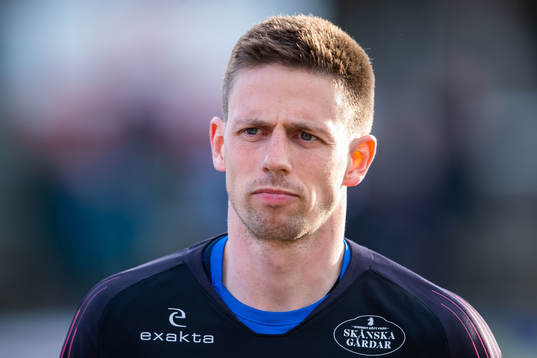 Trelleborgs målvakt Andreas Beck Larsen