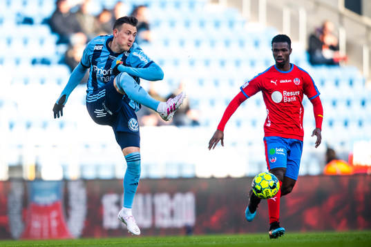 Djurgårdens Fredrik Ulvestad och Helsingborgs Mohammed