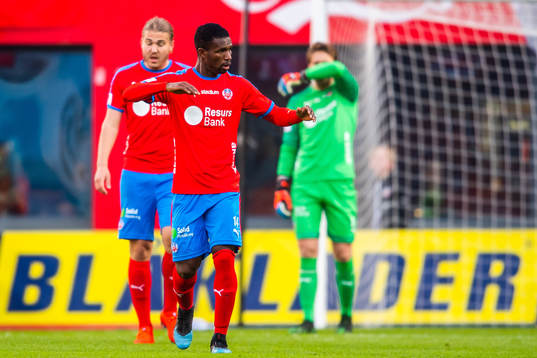 Helsingborgs Mohammed Abubakari deppar
