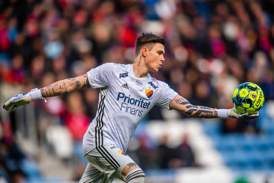 Djurgårdens målvakt Per Kristian Bråtveit