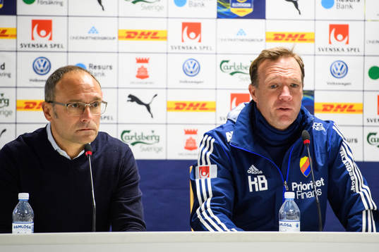 Helsingborgs tränare Per-Ola Ljung och Djurgårdens