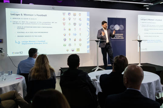 Pedro Malabia, director of women’s football at La Liga