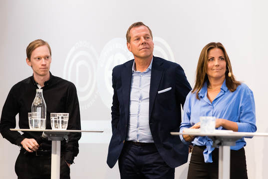 Magnus Berglund, marknadsrådgivare, Niclas Fröberg, VD