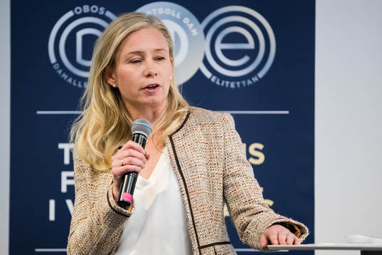 Ulrika Liiv, kommunikations- och hållbarhetschef OBOS