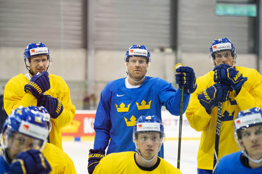 Marcus Krüger, Patric Hörnqvist and Loui Eriksson of