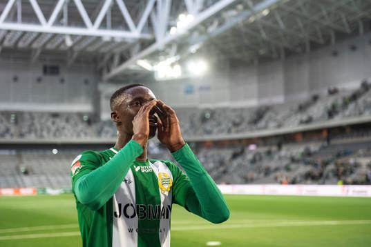 Hammarbys Kossounou Odilon jublar