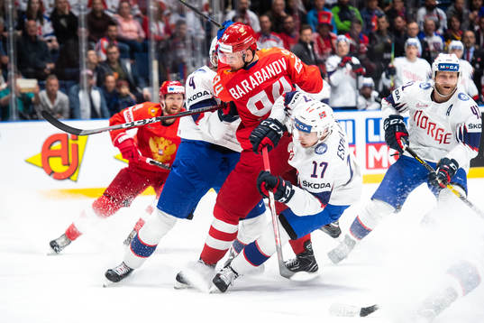 Alexander Barabanov of Russia against Johannes Johannesen