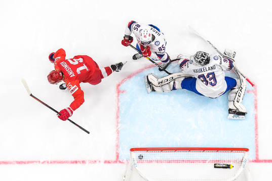 Bläddra bland fler bilder av 2019 IIHF Ice Hockey World Championship, day 1, Russia - Norway