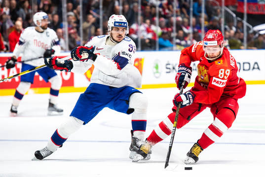 Thomas Valkvæ Olsen of Norway and Nikita Nesterov of Russia