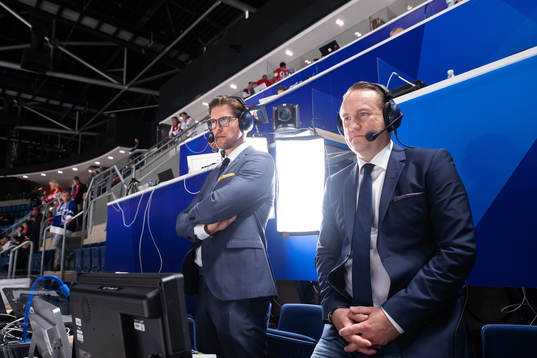 Jonas Andersson and Chris Härenstam of SVT