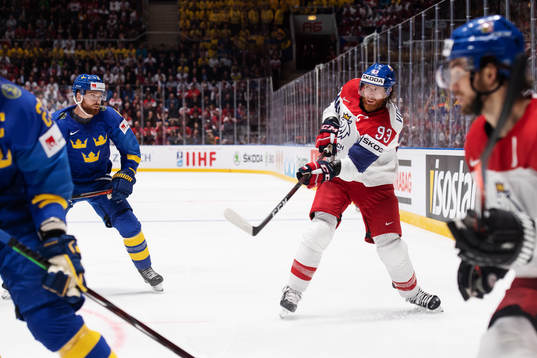 Jakub Voracek of Czech Republic