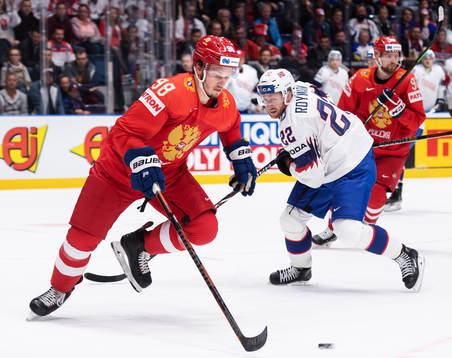 Mikhail Sergachyov of Russia and Martin Røymark of Norway