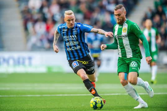 Sirius Adam Ståhl och Hammarbys David Fällman