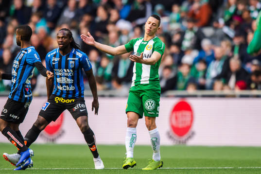 Hammarbys Nikola Djurdjic deppar