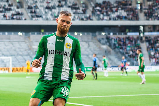 Hammarbys David Fällman deppar