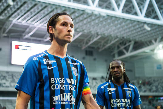 Sirius Philip Haglund och Kebba Ceesay deppar